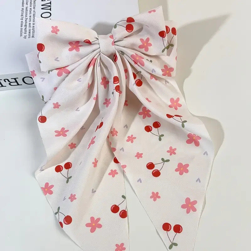 Veloura Printed Bows