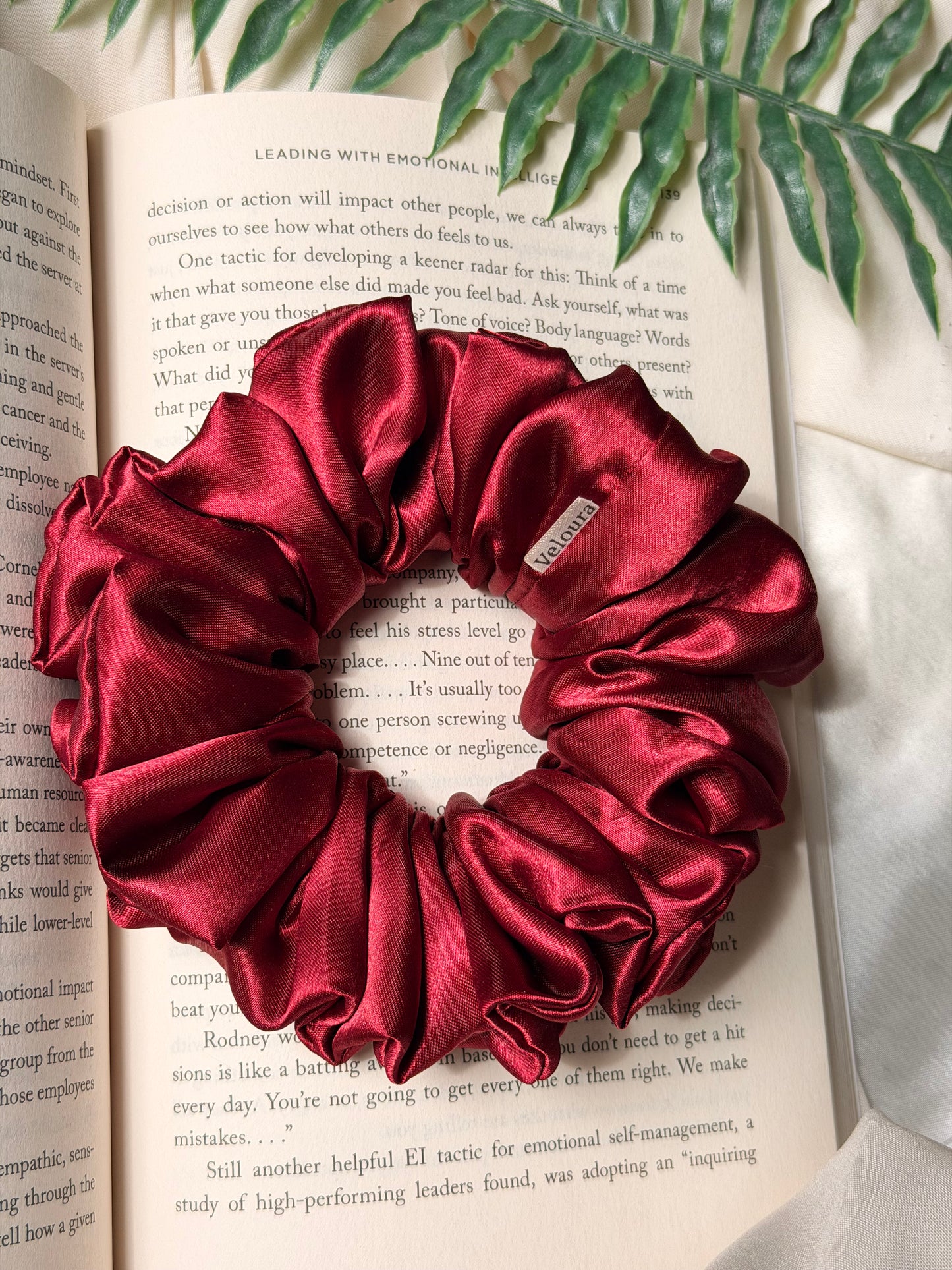 Veloura Classic Satin Scrunchies – Timeless Everyday Elegance